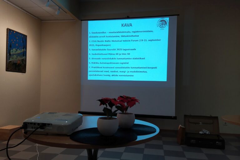 EVKL koosolek Kihelkonna Rahvamajas Saaremaal