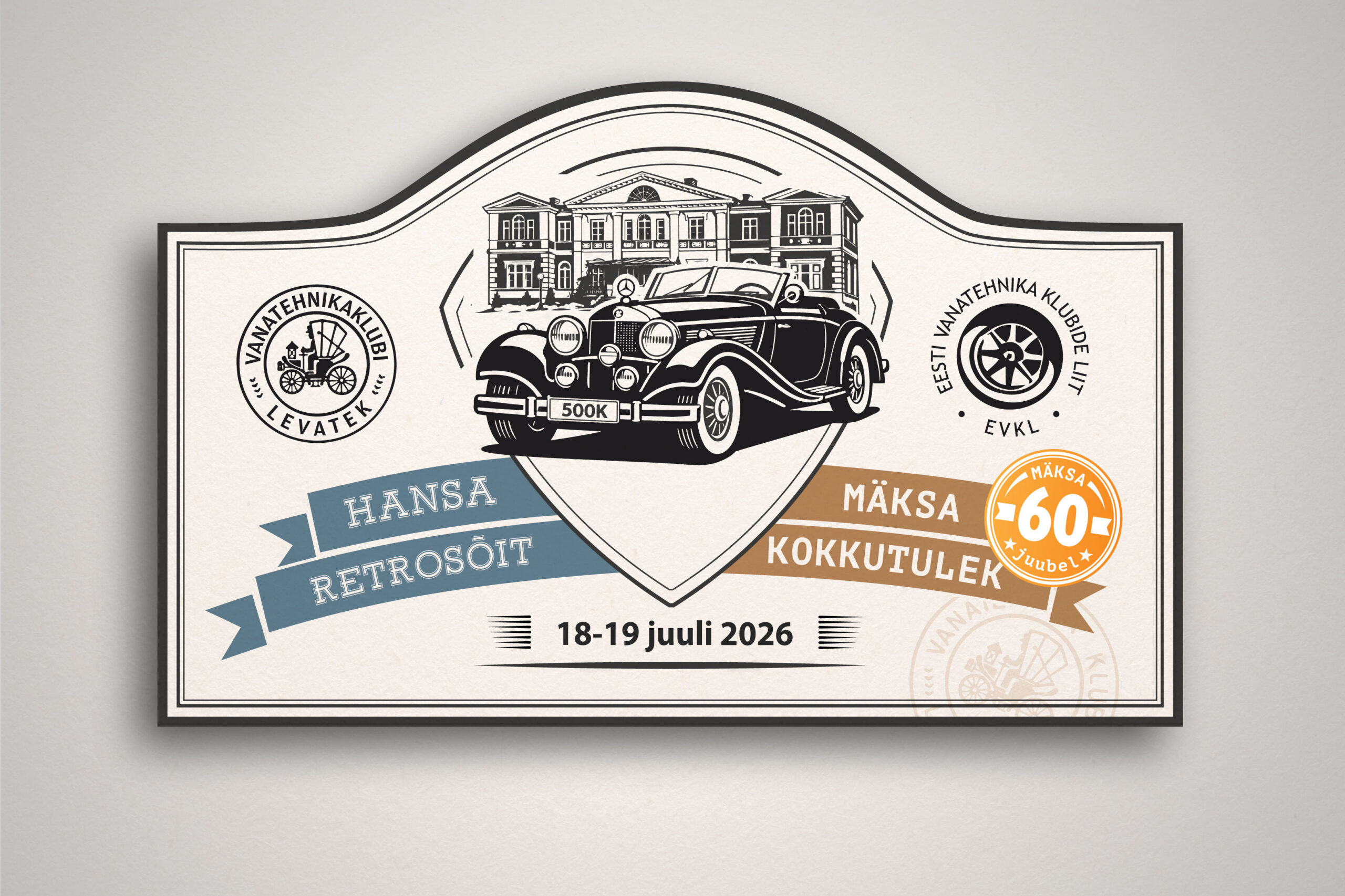 LEVATEK Mäksa Autojuhtide päev 60 ja Hansa Retro